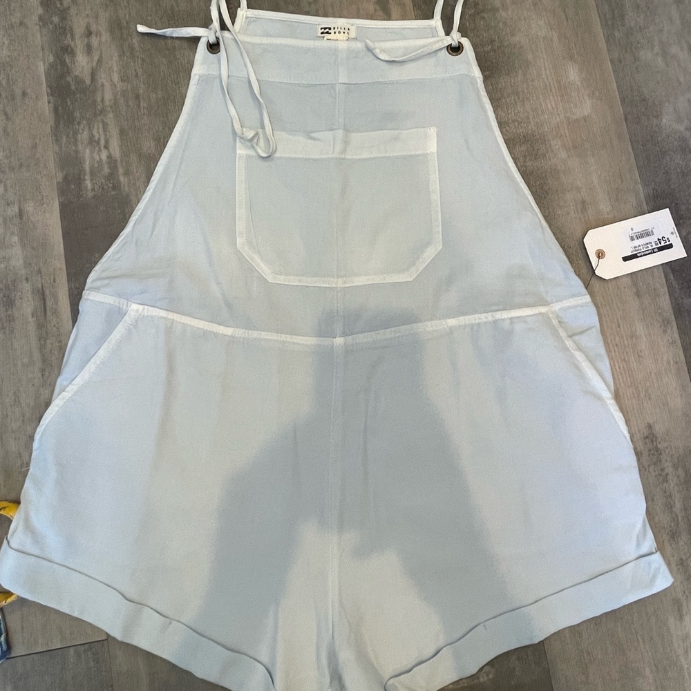 blue romper